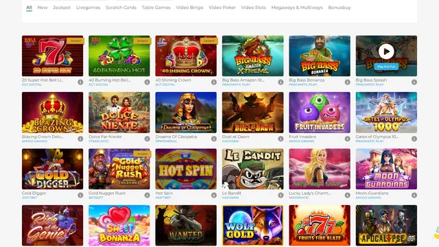 wolfy casino games