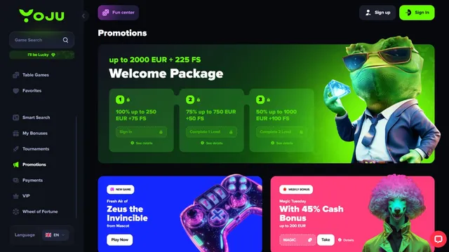 yoju casino promotions