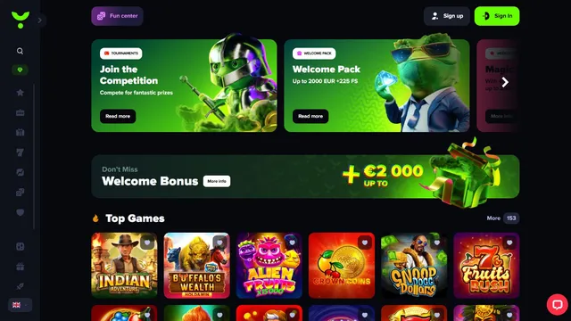 yoju casino website screen